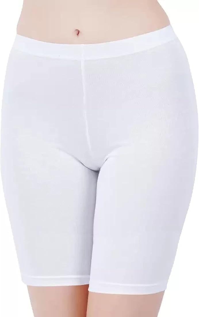 Under Skirt Shorts for Women & Girls Under Dress Shorts High Waist Stretchable Skin Fit Shorties Tights for Women & Girls Cycling Shorts for Women Shorts Biker Bicycle Shorts